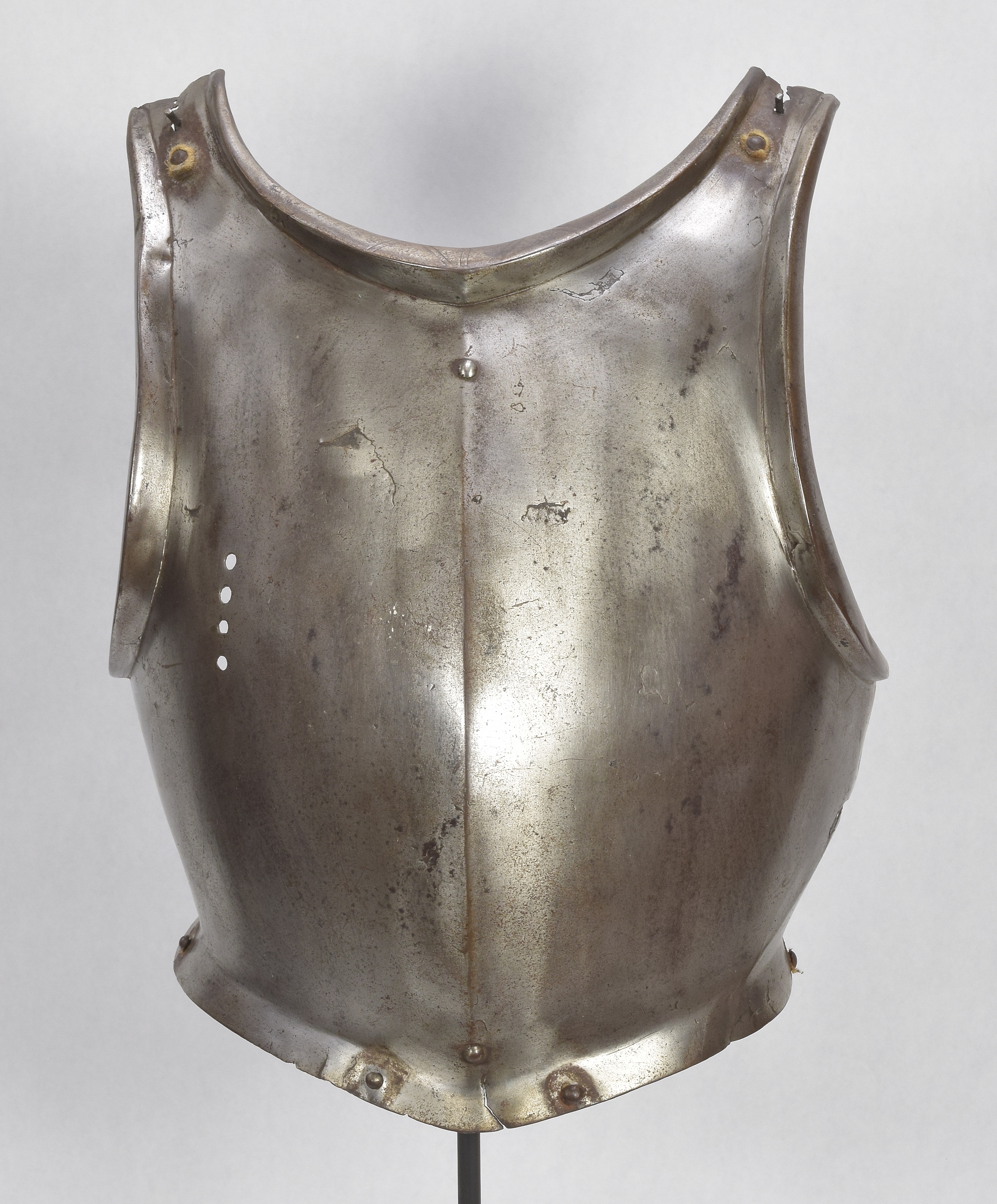 Italian or Flemish Breastplate - A-66-Front-Stand