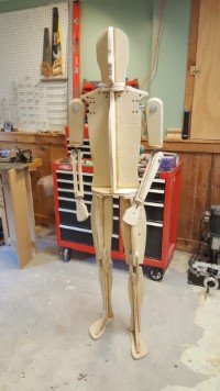 semi-posable stand for the WAM