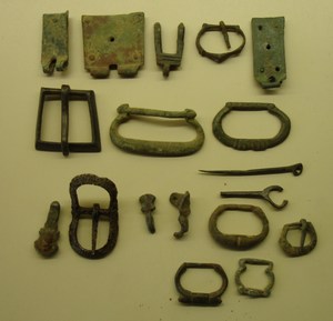 Lot of medieval items