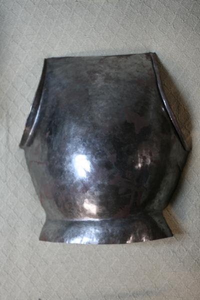 Front view after dishing